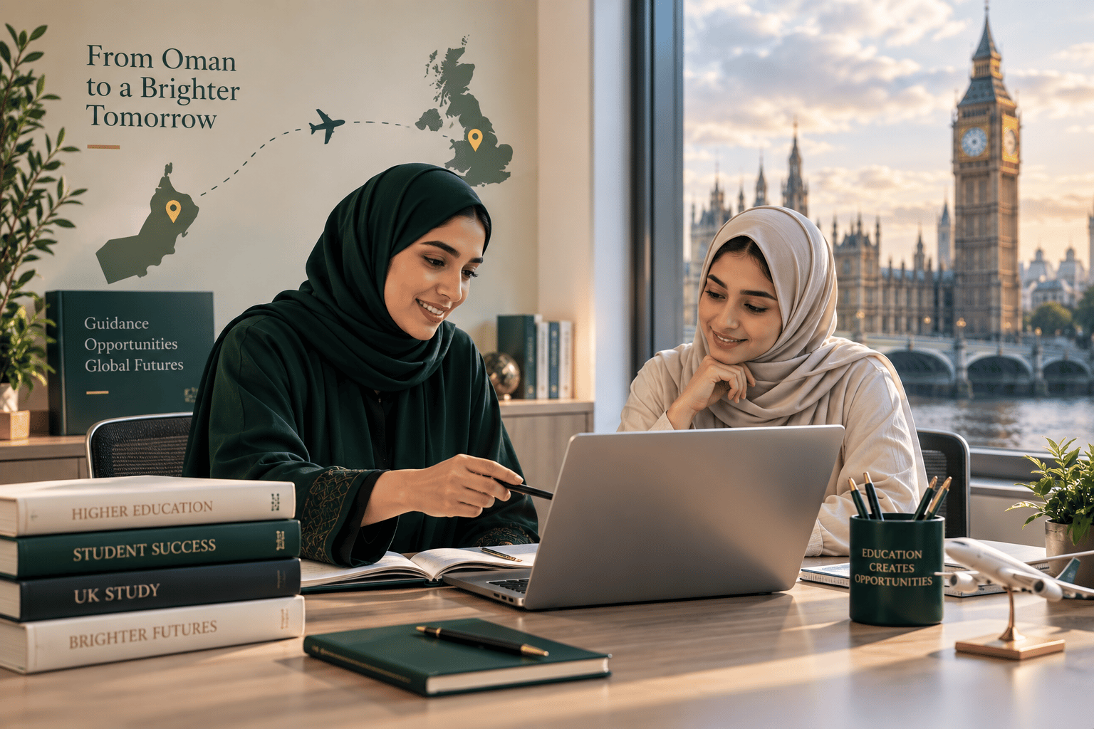 Fajer Al-Ghad education guidance and student support